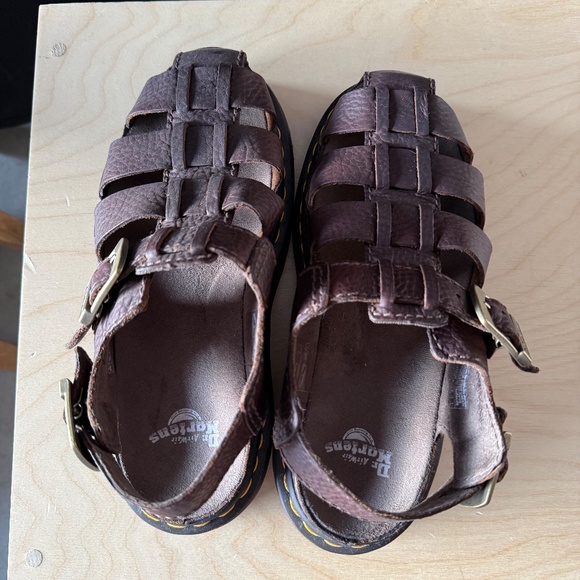 Dr martens Wrenlie grizzly fisherman sandals sz 7 womens - Picture 5 of 12